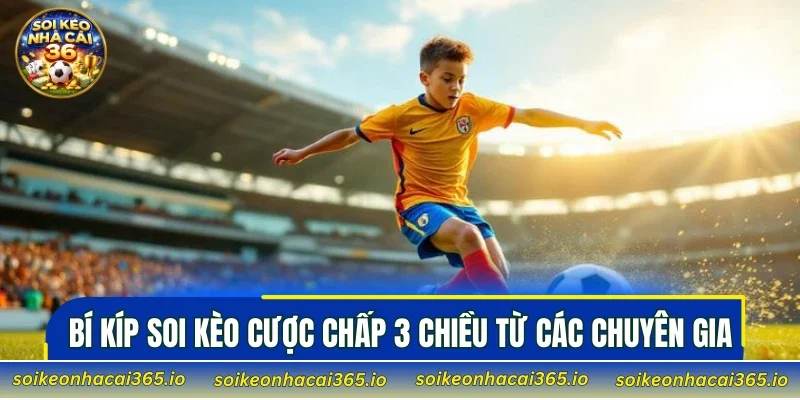 Bí kíp soi Kèo Cược chấp 3 chiều từ các chuyên gia