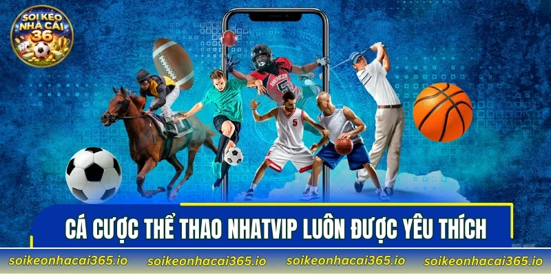 Cá cược thể thao NHATVIP luôn được yêu thích
