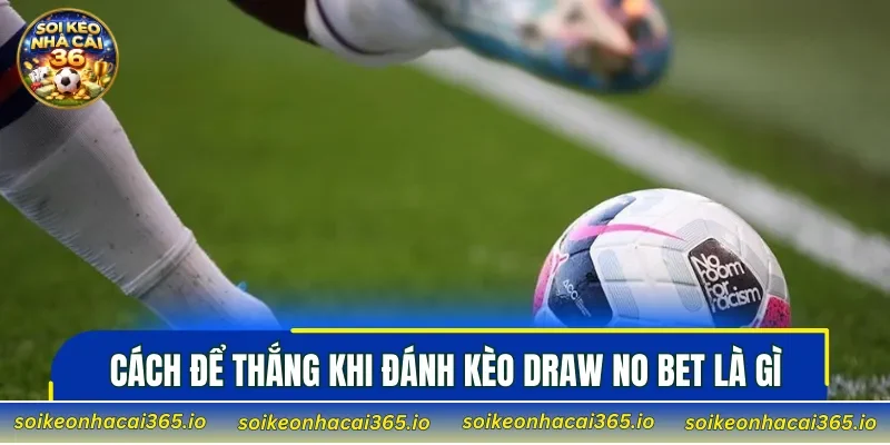 Cách để thắng khi đánh Kèo Draw No Bet là gì