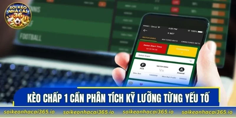 Kèo chấp 1 trái thuộc nhóm kèo châu Á