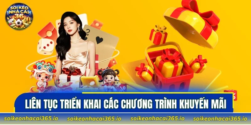 Liên tục triển khai các chương trình khuyến mãi