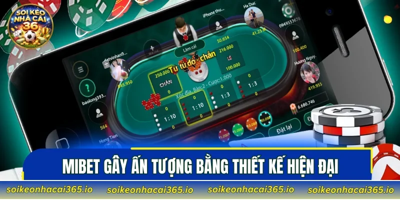 MIBET gây ấn tượng bằng thiết kế hiện đại