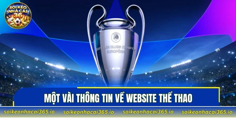 Một vài thông tin về website thể thao
