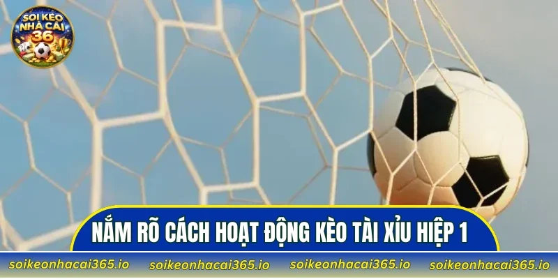 Nắm rõ cách hoạt động của kèo tài xỉu hiệp 1
