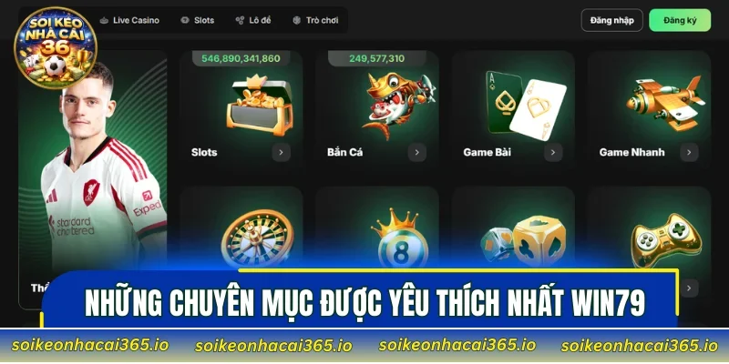 Những chuyên mục được yêu thích nhất WIN79