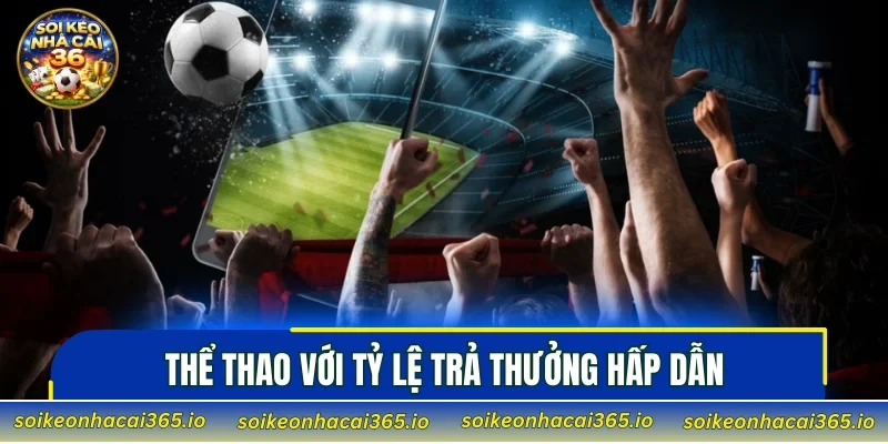 Thể thao với tỷ lệ trả thưởng hấp dẫn