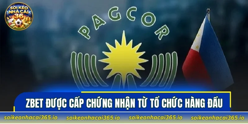 ZBET được cấp chứng nhận nhiều tổ chức hàng đầu